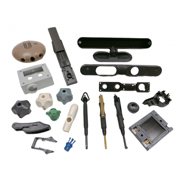 Plastic injection molded parts, overmolded parts.png Plastic injection molded parts, overmolded parts.png